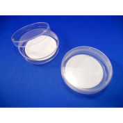 LabExact Sterile Petri Dish with Cellulose Pad, 55mm Diameter x 15mm Height, 100/PK
