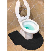 Wizkid Antimicrobial Big A Toilet Mats, Light Tan 6 Mats/Box - BIG A-LT Box