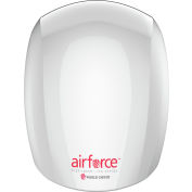 World Dryer Airforce Automatic Hand Dryer, White Aluminum, 120V