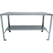 Jamco YE248QQ 16 Gauge Machine Stand 430 Stainless Steel - Stainless Frame 48 x 24