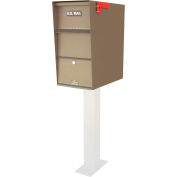 Jayco Super Letter Locker - Front Access 12-1/16"W x 22"D x 24"H, Black