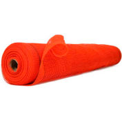 BOEN SN-20015 Fire Resistant Safety Netting, 8.6 Ft. x 150 Ft., Orange, 1 Roll