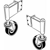Adjust-A-Gate AG22001L Swivel Ground Gate Wheel, Left Gate Opening, White