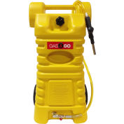 Gas & Go Polyethylene 25-Gal Fuel Cart Diesel Caddy - UN/DOT & Transport CA Approved, GG-25PFC-D