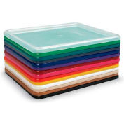 Jonti-Craft 8037 Paper-Tray & Tub Lid,13-1/2"L x 11"W x 1/4"H, Green - Pkg Qty 5