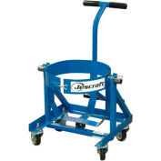 Jescraft™ Barrel Cart BC-200-4SBK for Ardex Barrels - 15 Gallon Capacity