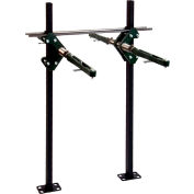 Josam 17100-202-BB Typical, Floor Mount, back-to-Back, Adjustable Concealed Arms Lavatory Carrier
