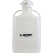 Justrite 12909 Carboy, HDPE, 10-Liter
