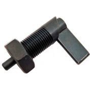 Cam Action Indexing Plunger w/ Lock Nut - Black Oxide Steel 3/4-16 Thread .47"x.47" Pin