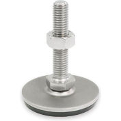 3/4" Base Stainless Steel 10-32 x 1" Stud TL-00SS Leveling Pad 