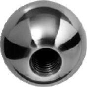 J.W. Winco BK Steel Ball Knobs Tapped 25.4mm Diameter mm Length 1/4-28