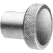 J.W. Winco GN676.5 Stainless Steel Push/Pull Knob W/Knurled Rim Tapped 31mm Dia. 27mm L M8x1.25