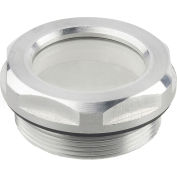 Aluminum Fluid Level Sight Glass w/o Reflector - M26 x 1.5 Thread - J.W. Winco O83/B