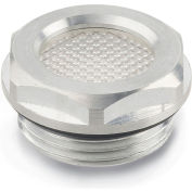 Aluminum Fluid Level Sight Glass w/ Prismatic Reflector - G 1/2 " Pipe Thread - J.W. Winco R54