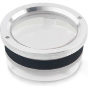 Aluminum Press Fit Fluid Level Sight Glass w/o Indicator - Fits 20mm (.79") Bore - J.W. Winco RD1/A