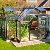 Junior Victorian Orangerie Greenhouse, T-Shaped, 10' 3"L x 13'W x 8' 2"H
