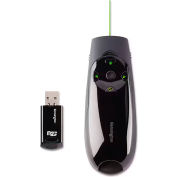 Kensington® Wireless Presenter Expert w/ Green Laser Pointer, 150-ft