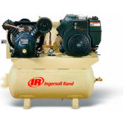 Ingersoll Rand 2475F14G, 14 HP, Stationary Gas Comp, 30 Gal, 175 PSI, 24 CFM, Kohler,Electric/Recoil
