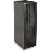 Kendall Howard™ 42U LINIER® Server Cabinet - Glass/Vented Doors - 36" Depth