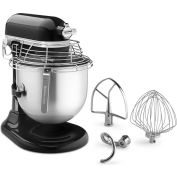 KitchenAid KSMC895OB - Commercial 8 Qt. Stand Mixer With Bowl Guard, Onyx Black, NSF