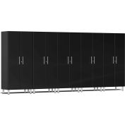 Ulti-MATE Garage 2 Series 5-Piece Tall Cabinet Set 177.5" x 21" x 80" Black