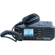 Digital 50 Watt UHF Mobile Radio, Simple UI, Durable, Compact, Programmable