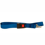Kemp 2 Piece Spine Board Strap With Seatbelt Buckle, Metal Ends, 10-304