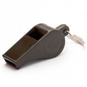 Kemp Plastic Pea Whistle, Black, 10-423-BLK