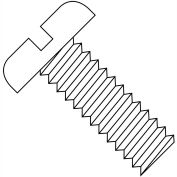 2-56 x 1/4 Slotted Pan Machine Screw - Full Thread - Nylon - Pkg of 2500