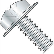 4-40X5/16  Phillips Pan Square Cone Sems Fully Threaded Zinc, Pkg of 10000