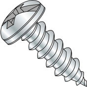 8-15X1 1/4 Combination (slot/phil) Pan Head Self Tapping Screw Type A Full Thread Zinc Bake 4000 pcs