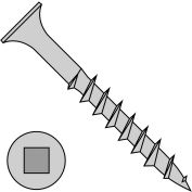 #8 x 3 Bugle Square Drive Course Thread Sharp Point Deck Screw Dacrotized - Pkg of 2000