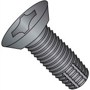 10-24X3/4 Phillips Flat Undercut Thread Cutting Screw Type F Fully Threaded Black Oxide0 7000 pcs