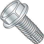 1/4-20X1/2 Unslotted Indented Hex Washer Thread Cutting Screw Type F Fully Threaded Zinc An 4000 pcs