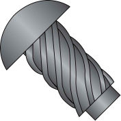 100 #00x3/8 Round Head U-Drive Screws Steel Zinc Plated 