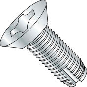 1/4-20X3/4 Phillips Flat Undercut Thread Cutting Screw Type 1 Fully Threaded Zinc, Pkg of 2000
