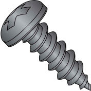 #14 x 3/4 Phillips Pan Self Tapping Screw Type A Fully Threaded Black Oxide - Pkg of 3000