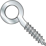 1/4X2 Closed Eye Screw 1/4 inch diameter 3/4 inch of Lag Thread Sharp Point Zinc, Pkg of 1200