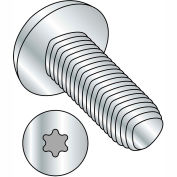 M3X6 Din 7500 C E Pan 6 Lobe Recess Thread Rolling Screw Zinc Bake And Wax, Pkg of 1500