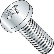 Steel w// Black Oxide DIN 7985 A M2 x 10mm Phillips Pan Head Machine Screws