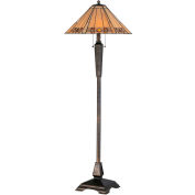 Kenroy Lighting, Willow Floor Lamp, 33043BRZ, Bronze Finish, Resin & Metal, 20"L