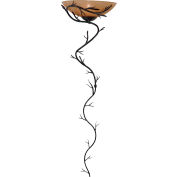 Kenroy Lighting, Twigs 1 Light Wallchiere, 90903BRZ, Bronze Finish, Metal, 8"L