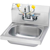 Sani-lav® 501l Floor Mount Sink With Double Foot Pedal Valve 