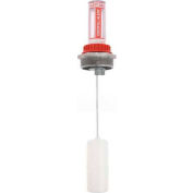 Krueger Drum Overfill Alert Gauge OF-2-10 - Aluminum Bushing - PP Float - 2" Fitting