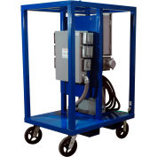 Larson Electronics MGS-15KVA-120-240-30AFT-SP, 1P Power Sub- Conv 480V to 120V & 240V Out w/ GFCI