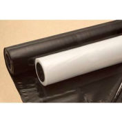 Construction & Agricultural Film, 4"W x 100'L, 4 Mil, Black, 1 Roll