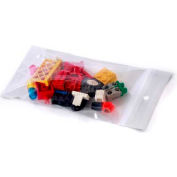 Reclosable Bags w/ Hang Holes, 3"W x 4"L 2 Mil Clear, 1000/CASE