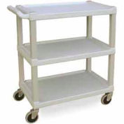 Lakeside® 2000 Plastic Utility Cart 300 Lb. Capacity - Beige