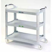 Lakeside® 2510 Plastic Utility Cart 500 Lb. Capacity - Light Gray