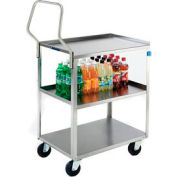 Lakeside® 4459 Handler Stainless Steel Cart 54-1/8 x 23-3/8 x 49-1/4 500 Lb Cap